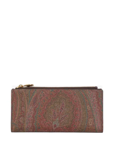 ETRO Arnica printed wallet Brown WP2D0017AA087