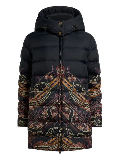 ETRO zip-up coat Black WRBB0019AKH70