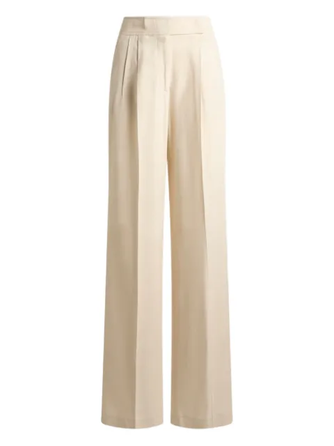 ETRO wide-leg trousers with pleats Neutrals WREA007399TU4G4