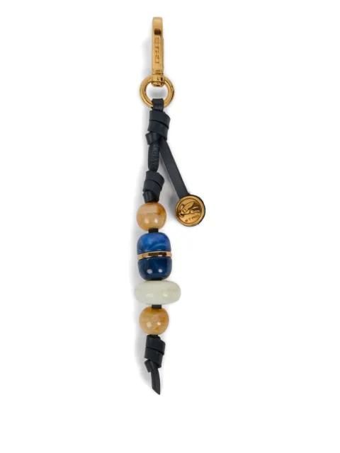 ETRO charm with marbles and Pegaso coin Blue WP2I0051AP443