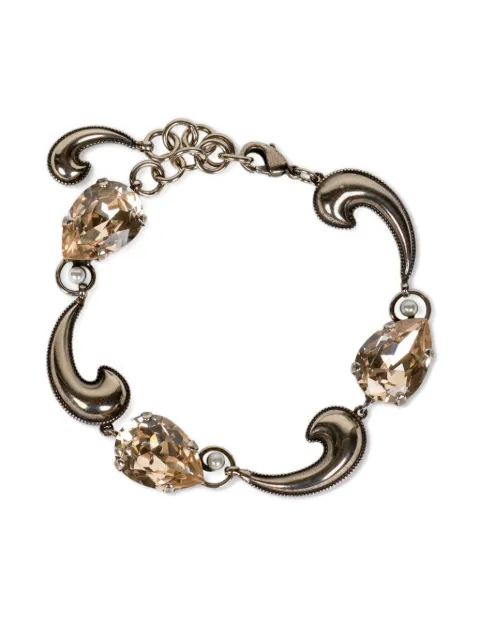 ETRO crystal-embellished bracelet Silver WF5B0029AM061
