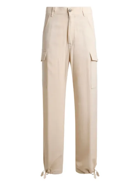 ETRO drawstring cargo trousers Neutrals WREA007599TU4G4