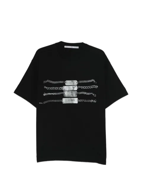 Alexander Wang oversized graphic tee Black UCC1261892