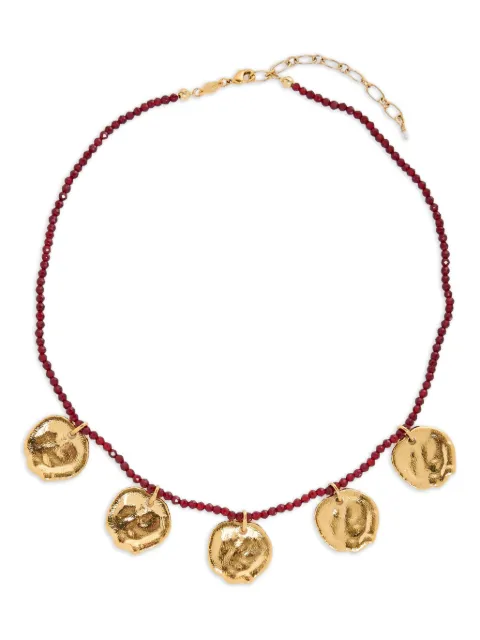 Anni Lu Dream Catcher beaded pendant necklace Gold 2522032