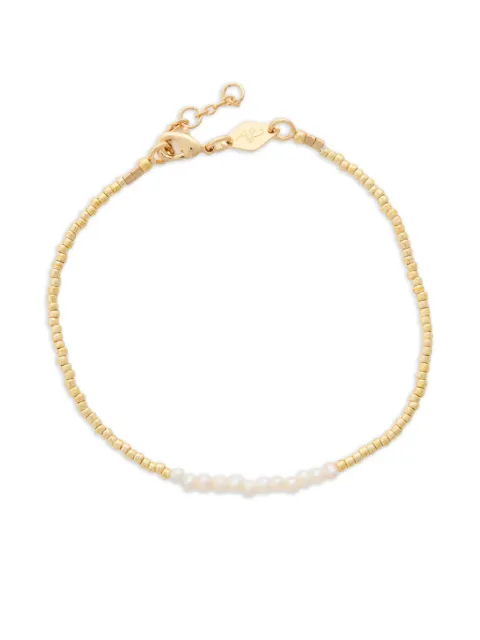 Anni Lu pearly beaded bracelet Gold 2521004A
