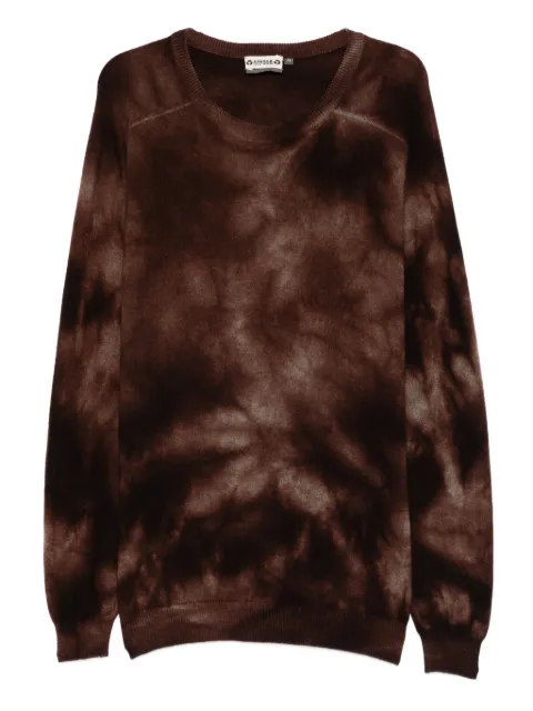 A.N.G.E.L.O. Vintage Upcycling tie-dye sweater Brown RG250UM