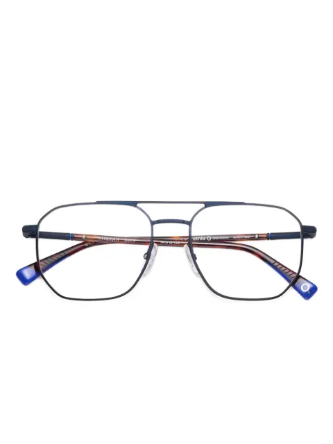 Etnia Barcelona geometric-frame glasses Blue KINGMAN
