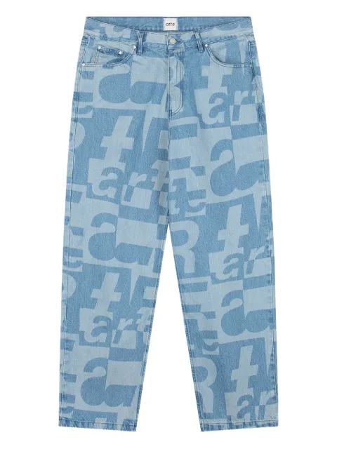 Arte Antwerp button-fastening jeans Blue SS26229P