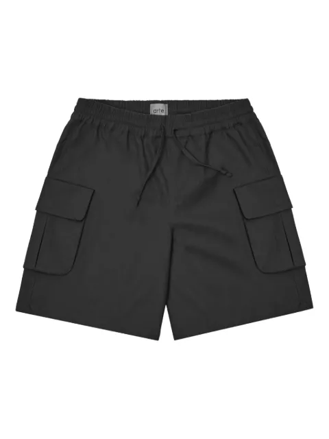 Arte Antwerp pocket drawstring-fastening shorts Black SS26040SHO