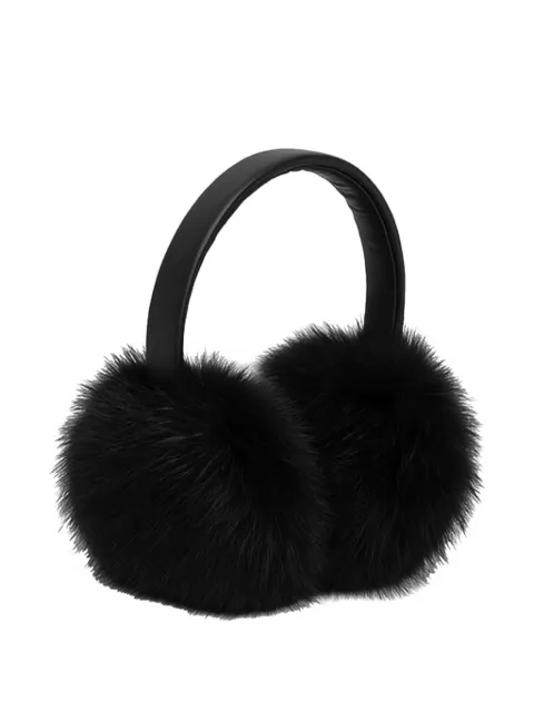 Apparis Esme faux-fur ear muffs Black F5AC245