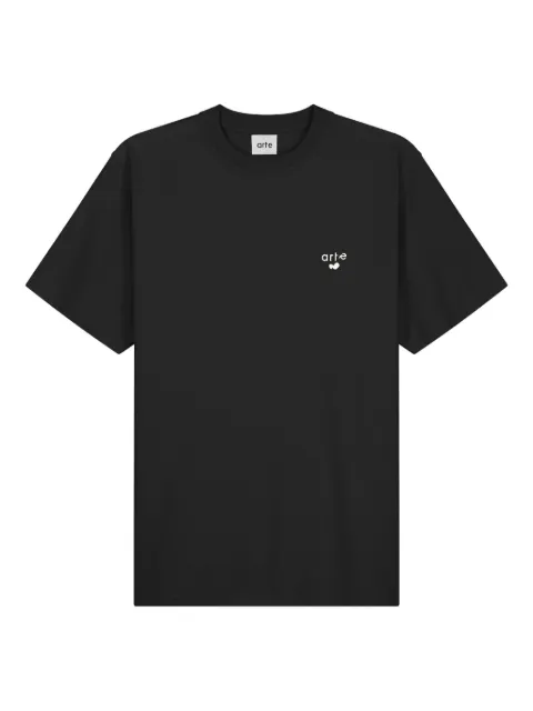 Arte Antwerp logo crew-neck T-shirt Black SS26125T001