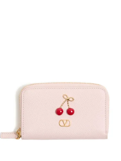 Valentino Garavani Cherryfic zip wallet Pink WP0AX9WGX