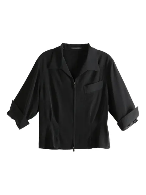 Y's Zip Pocket Shirt Black YQY02500