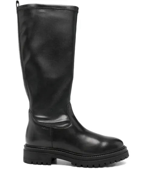 Geox Iridea zip boots Black D56HRF0KB43C9999