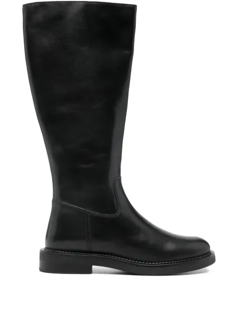 Geox Serilda leather boots Black D56WYF00043C9999