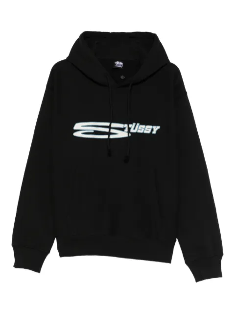 Stüssy logo hoodie Black 1925145