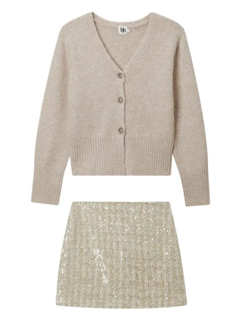 b+ab button-fastening shirt Neutrals 5W359AS