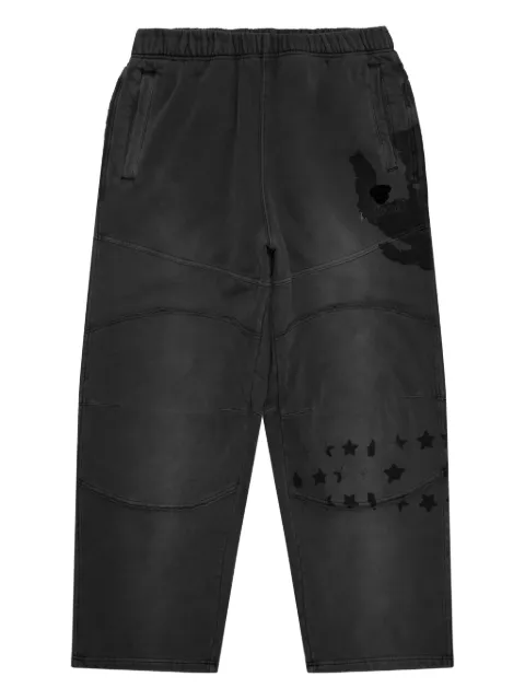 AAPE BY *A BATHING APE® star-print track pants Black APTC650XXP