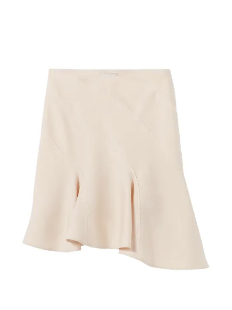 Claudie Pierlot asymmetric short skirt Neutrals CFPJU00862