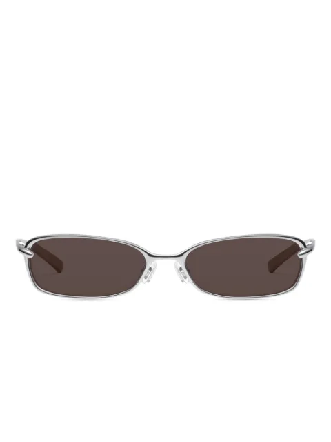 Gentle Monster Rollie 02 rectangle-frame sunglasses Silver ROLLIE02BR