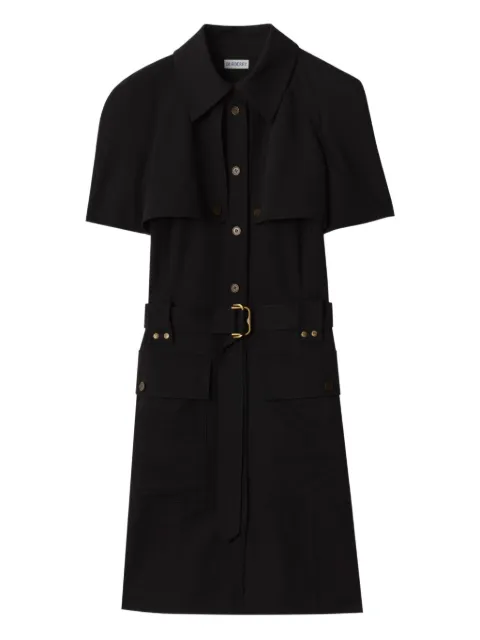 Burberry wool trench dress Black 8117595