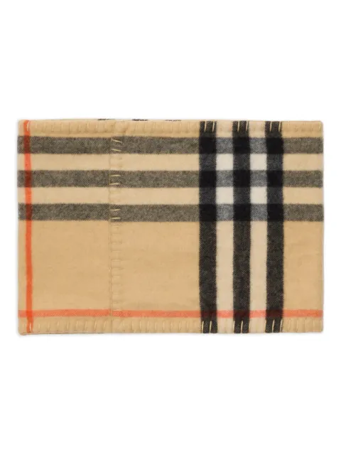 Burberry Check cashmere snood Neutrals 8121355