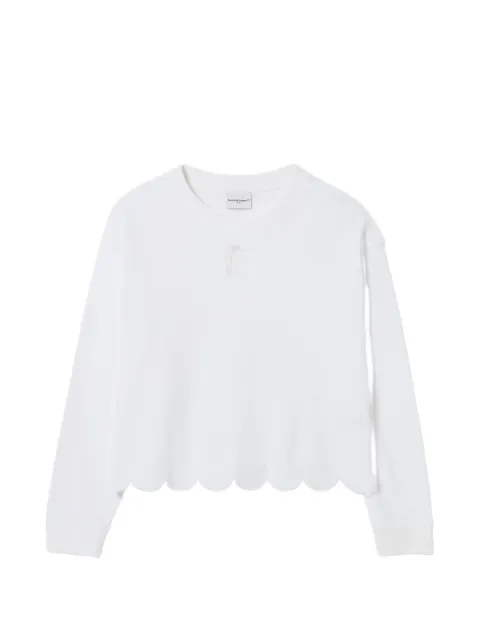 Claudie Pierlot cotton sweatshirt White CFPSW00244