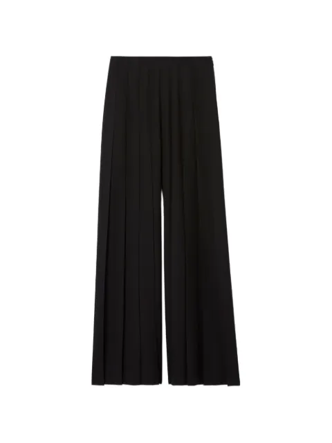 Claudie Pierlot pleated wide-leg trousers Black CFPPA00768