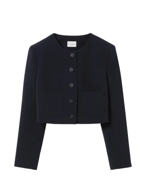 Claudie Pierlot round neck jacket Blue CFPVE00582