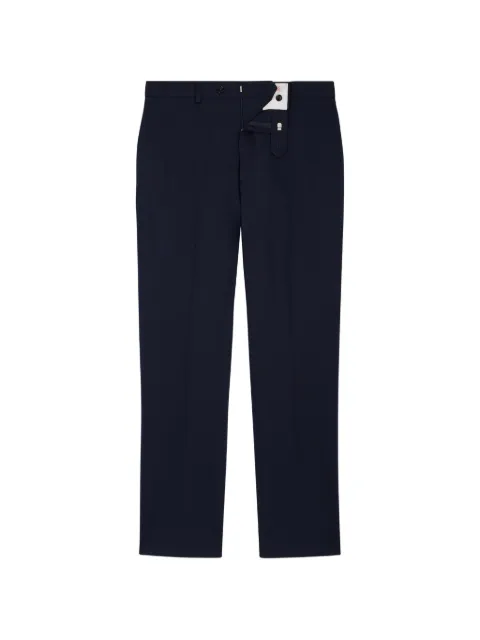 FURSAC pressed-crease tailored trousers Blue FHPPA00241