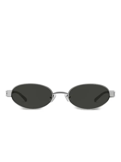 Gentle Monster Cali 02 oval-frame sunglasses Silver CALI02