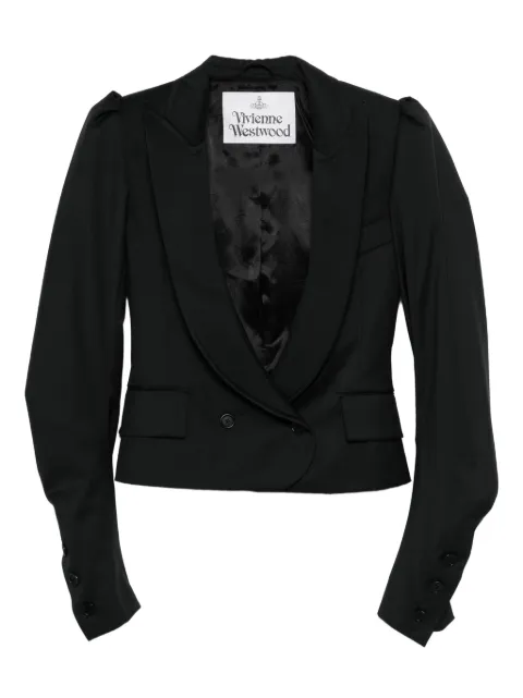 Vivienne Westwood horseshoe double-breasted jacket Black 1401007UW01A2N401