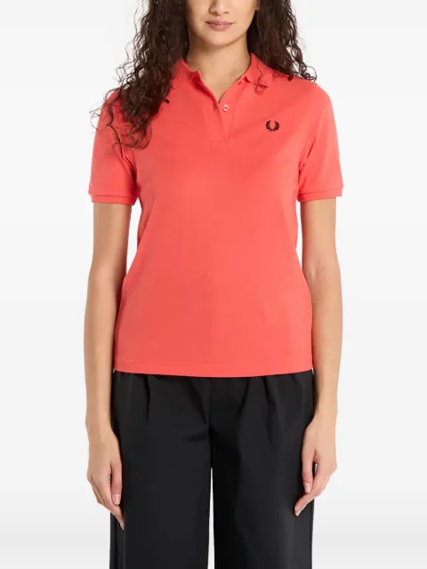 Fred Perry logo-embroidered polo shirt Orange G600061A