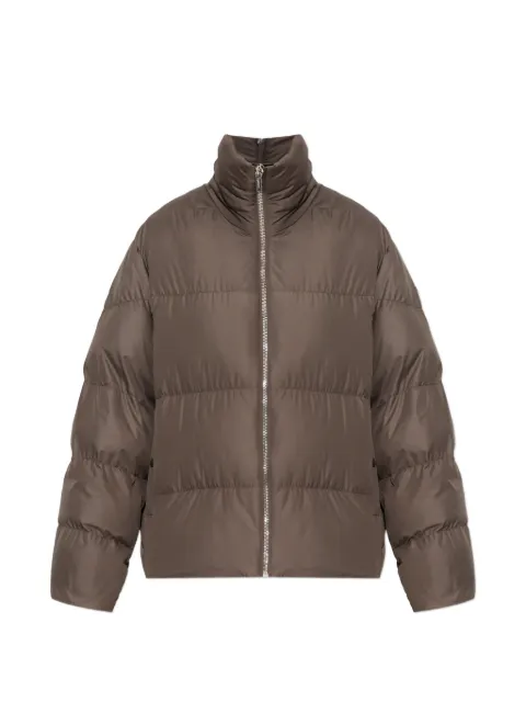 Moncler x Rick Owens cyclopic padded jacket Brown MU01F1A08M8115