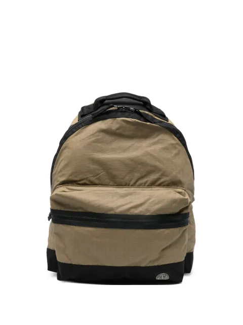 Stone Island logo-patch backpack Green L1S159200032S0331
