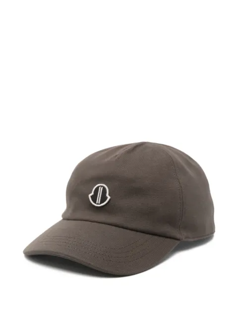 Moncler logo-appliqué baseball cap Brown MU01F3B0289BAD