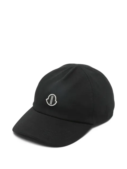 Moncler logo-patch baseball hat Black MU01F3B0289BAD