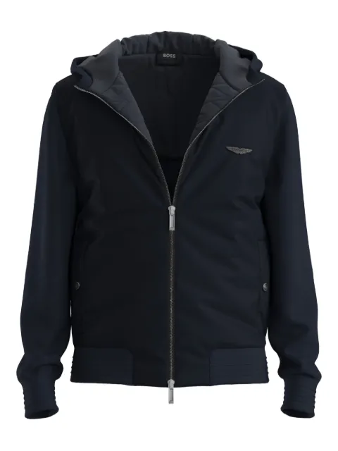 BOSS hooded jacket Blue 50555135