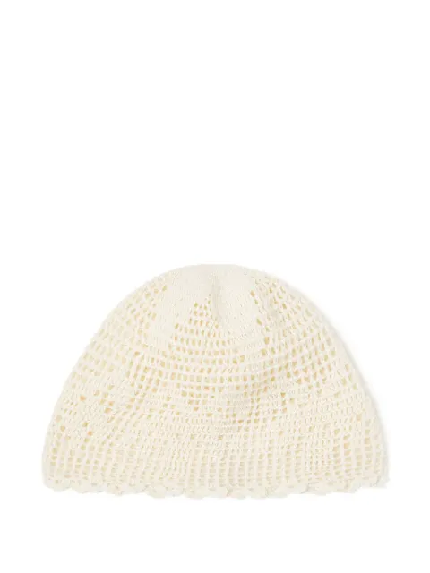 Alanui Island's Diary crochet hat Neutrals LWLA045R26KNI0010F0F