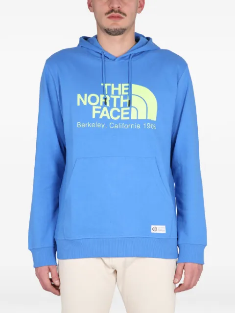 The North Face logo-print hoodie Blue NF0A55GF