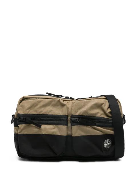 Stone Island 9200026 double coated cotton ripstop bag Neutrals L1S159200026S0331