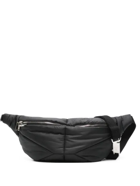 Moncler x Rick Owens quilted belt bag Black MU01F5M01M8567