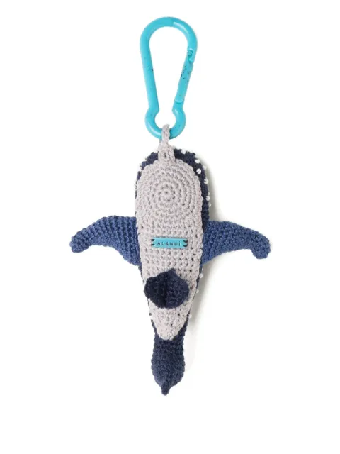 Alanui crochet keyring Blue LWRE013R26KNI001460F