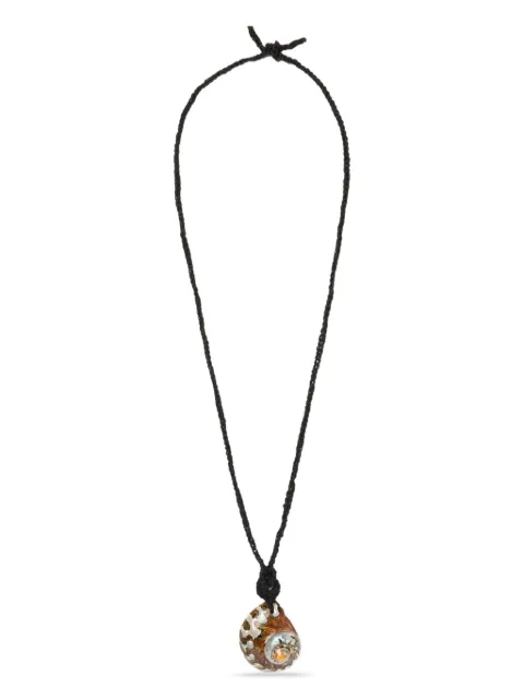 Alanui The Sound Of The Sea necklace Brown LWOB015R26MAT00110OF
