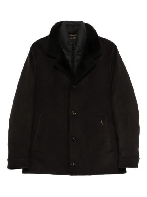 Moorer layered jacket Brown MOUGI101187TEPA209