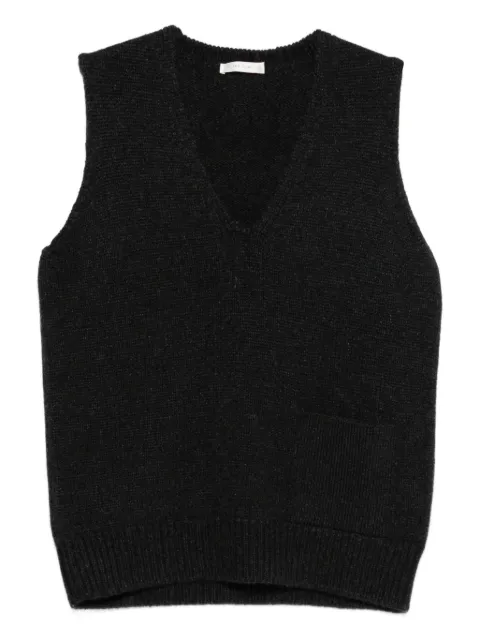 The Row Marte vest Grey 10409Y120