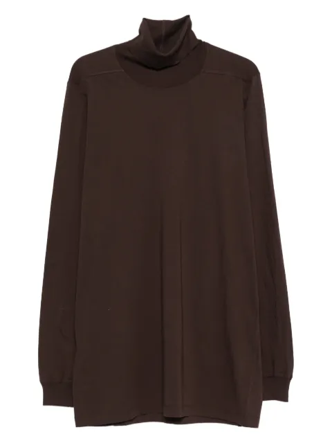 Rick Owens Surf long-sleeve top Brown RU02E1286JA