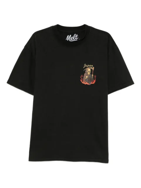 Melt printed T-Shirt Black MS5080