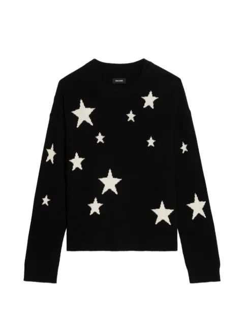 Zadig&Voltaire star sweater Black KWSW02964