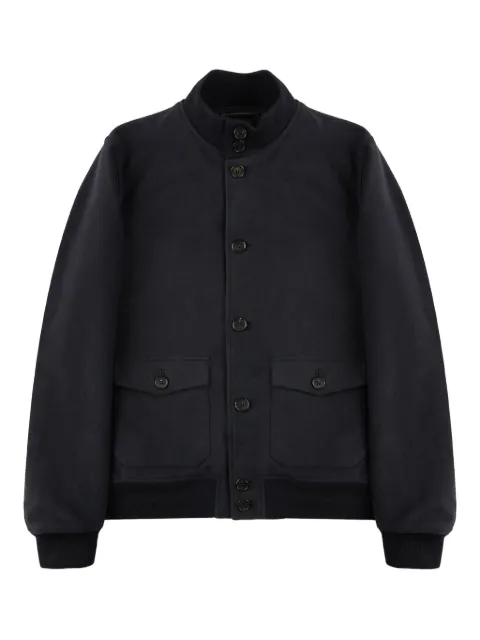 slowear button-up bomber jacket Black 63M214M2178